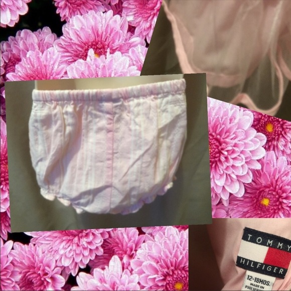 Tommy Hilfiger Girls Pink Sleeveless Summer Dress - Picture 4 of 6